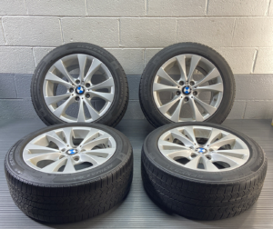 2006-2010 BMW 535i E60 Alloy Wheel Rim W/ Tire 8Jx17 ET43 Set OEM *NOTE*