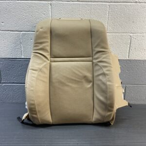 2007-2014 BMW X5 E70 Seat Backrest Cushion Front Left Upper Beige OEM *NOTE*