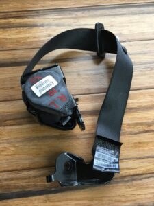 2007-2014 BMW X6 E71 Rear Left Seat Belt Safety Restraint Black Buckle OEM