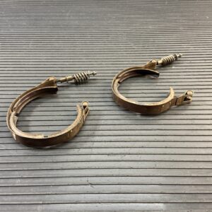 2008-2023 Audi R8 4S Rear Left & Right Lover Side Clamp Muffler Set of 2 OEM