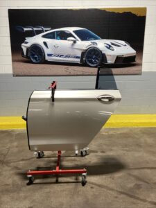 2010-2016 BMW 535i GT F07 Rear Left Door Assembly Silver Original OEM NOTE