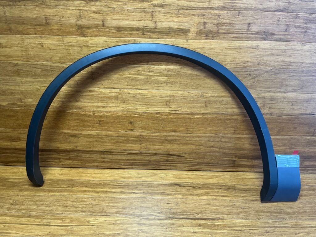 2011-2017 Volkswagen Touareg 7P Wheel Arch Molding Front Left Primed OEM *NOTE*
