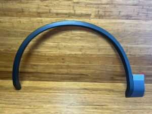 2011-2017 Volkswagen Touareg 7P Wheel Arch Molding Front Left Primed OEM *NOTE*