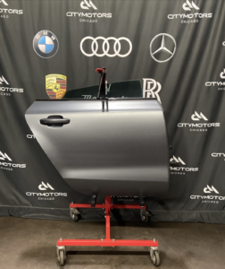 2012-2018 Audi A7 C7 Door Shell Assembly W/ Glass Rear Right Gray LY1P OEM *NOTE