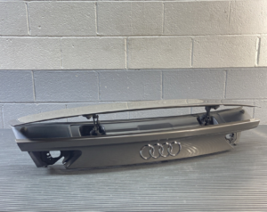 2012-2018 Audi A7 C7 Trunk Lid Spoiler Wing W/ Camera Assembly Gray OEM *NOTE*