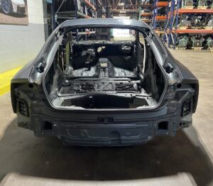 2012-2018 Audi RS7 C7 Trunk Body Frame Panel Structure Cut Rear Gray OEM