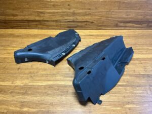 2012-2019 BMW 335i F30 Rear Left & Right Underbody Cover Splash Shield Guard OEM