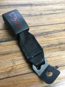 2012-2021 BMW F20 F30 F32 F80 Rear Left Seat Belt Buckle Assembly 7243311 OEM