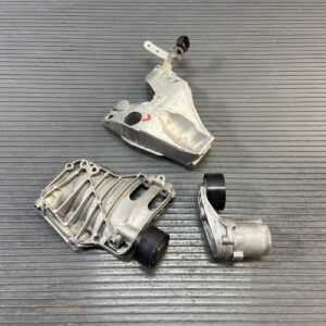 2012-2021 BMW M2 F87 3.0L Engine Mount Bracket & Belt Tensioner Set of 3 OEM