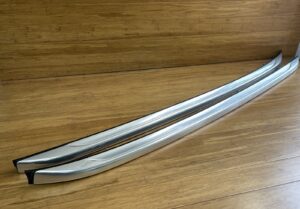 2013-2015 BMW X1 E84 Upper Top Railing Roof Rack Rails Trim Set of 2 OEM