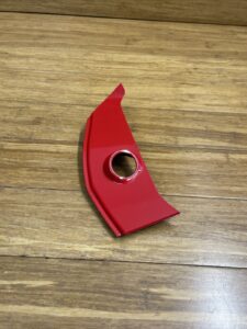 2014-2015 Audi R8 42 Spyder Right Quarter Panel Insert Trim Cover Red OEM
