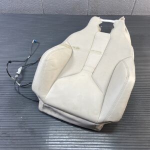 2014-2017 BMW i8 I12 Seat Backrest Cushion Front Right Upper White OEM *NOTE*