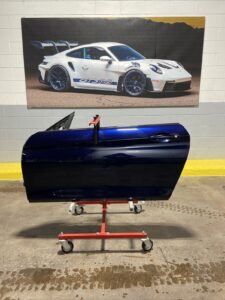2014-2020 BMW M4 F82 Coupe Front Left Door Shell Blue Original OEM *NOTE*