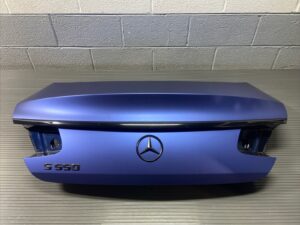 2015-2016 Mercedes S550 C217 Rear Trunk Lid Boot Panel Blue OEM ORIGINAL NOTE