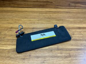 2015-2019 BMW X6M F86 Sun Visor W/ Mirror Front Right Black Alcantara OEM
