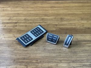 2015-2020 Audi S3 8V Floor Pedal Gas & Brake & Footrest Trim Pad Set of 3 OEM