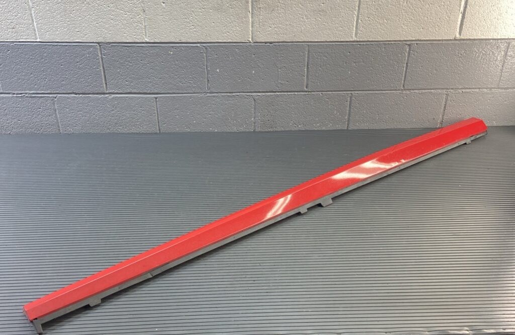 2015-2020 Audi S3 8V Rocker Molding Trim Panel Left Lower Red LZ3M OEM *NOTE*
