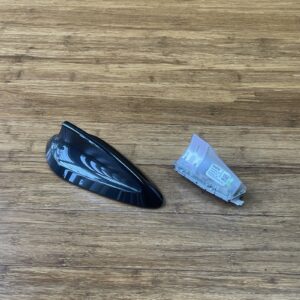2015-2021 BMW X1 F48 2.0L AWD Roof Shark Fin Antenna & Cover Black Set OEM