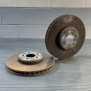 2015-2023 Mercedes C300 C205 Brake Disc Rotor Front Left & Right 38K Miles OEM