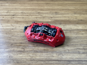 2015-2023 Mercedes C63 W205 AMG Brake Caliper Red Front Left Side OEM *NOTE*