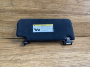 2015-2025 Mercedes S550 C217 Left Front Sun Visor W/ Mirror Alcantara Black OEM