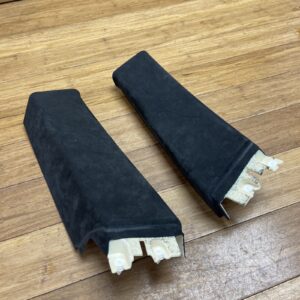 2016-2017 BMW F13 M6 6-SERIES Coupe Alcantara Center B Pillar Trim Pair Set OEM