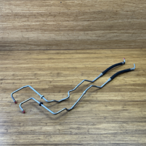 2016-2019 Mercedes C300 C205 Transmission Oil Cooler Hose Tube Pipe Set Of 2 OEM