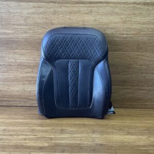 2016-2023 BMW 750i G12 Front Left Seat Upper Heated Cushion Brown Leather OEM