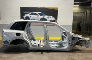 2016-2026 Volvo XC90 II T5 Quarter Panel Body Structure Cut Rear Left White OEM