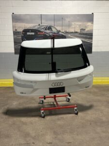 2017-2019 Audi Q7 4M Rear Trunk Lid Tailgate Hatch Pure White LC9A OEM Genuine