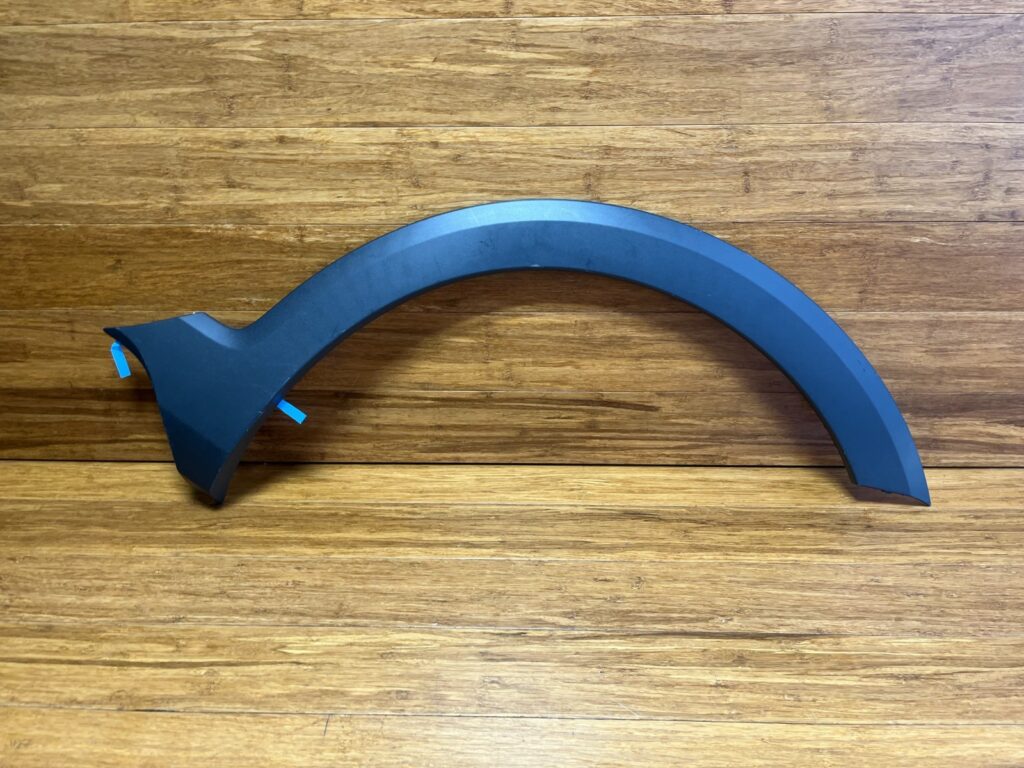 2017-2019 Volkswagen Golf Alltrack Mk7 Wheel Arch Molding Rear Left Black OEM