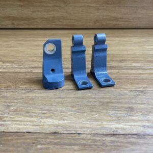 2018-2023 Audi R8 4S Front Right Door Lower Hinge Gray Set OEM Assembly