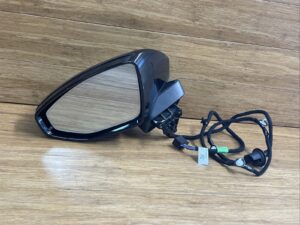 2019-2021 Audi A6 Left Driver Side Door Rear View Mirror Black OEM *NOTE*