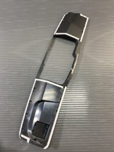 2019-2023 Audi Q8 4M Rear Bumper Valance Diffuser Lower Spoiler Skirt OEM