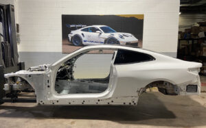 2019-2025 BMW M4 G82 Front Left Frame Horn White Genuine OEM Chassis Section