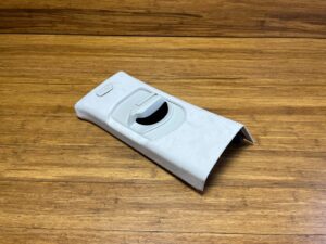 2019-2025 BMW X7 G07 C-Pillar Trim Cover Panel Alcantara Right White OEM