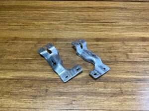 2019-2026 BMW X7 G07 Bumper Lower Reinforced Bracket Front Left & Right Set OEM