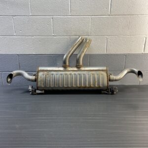 2019-2026 Porsche Cayenne 3.0L V6 Rear Exhaust Muffler Silencer Pipe OEM