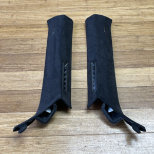 2020-2025 BMW M8 F93 Front Right & Left A Pillar Cover Trim Alcantara OEM