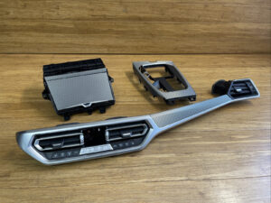 2021-2024 BMW M4 G82 Aluminum Tetragon Center Console Dashboard Trim OEM
