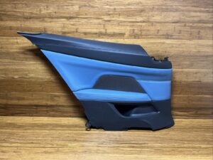 2021-2025 BMW M4 G82 Rear Left Inner Interior Door Panel Marina Blue OEN NOTE