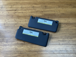2021-2026 BMW M2 G87 Sun Visor Black Front Left & Right Side Set Of 2 OEM