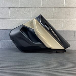 2022-2024 BMW X3 G01 Rear Right Interior Door Panel Beige & Carbon OEM *NOTE*