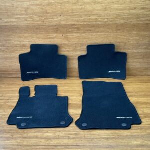 2022-2024 Mercedes GLC63 C253 Floor Carpet Cover Mat Black Set of 4 OEM *NOTE*