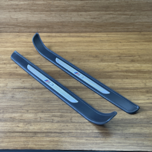 2007-2013 BMW M3 E92 Door Sill Scuff Plates Front Left & Right Set Of 2 OEM