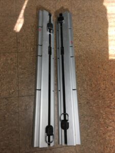 2008-2014 BMW X6 E71 Rear Cargo Area Set of 2 Tie Down Rail Track Anchor OEM