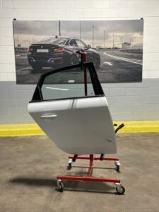 2010-2016 Audi A4 B8 Rear Right Passenger Side Door Panel Glacier White OEM NOTE
