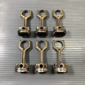 2010-2019 BMW 535xi F10 3.0L N55 Engine Piston & Connecting Rod Set of 6 OEM