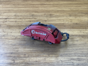 2012-2018 Audi A7 C7 3.0L AWD Brembo Brake Caliper Red Unit Front Right Side OEM