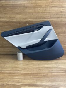 2013-2015 BMW X1 E84 Rear Left Door Panel Cover Interior Leder Oyster OEM